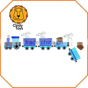 Wooden Rubber Stamps Birthday Train 5 Pcs for Kids thumbnail-1
