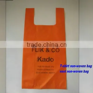 FH Non Woven T-shirt Bag Shopping Bag Advertising Bag thumbnail-1