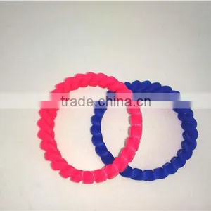 2016 Best Design Rubber Handwrist Personalized Solid Silicon Bracelet thumbnail-2
