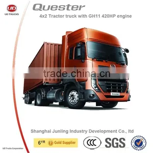 UD Quester 4x2 420hp Japanese Made Engine Tow Truck Tractor Head for Sale (Volvo Group) thumbnail-1