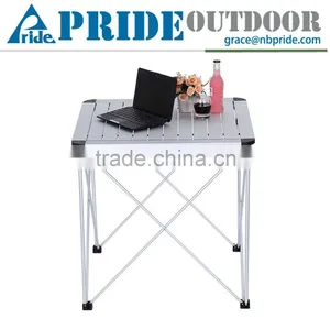 Light Aluminum Folding Picnic Garden Portable Outdoor Camping Foldable Dining Table Quality Choice thumbnail-1