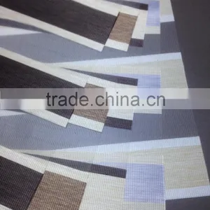 Wholesale Linenette Material and Zebra Style Roller Blinds Fabric thumbnail-2