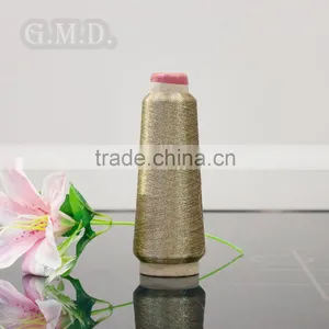 Dongyang 100% High Tenacity ST/MS Type Gold Metallic Yarn Embroidery Thread Quality Choice thumbnail-1