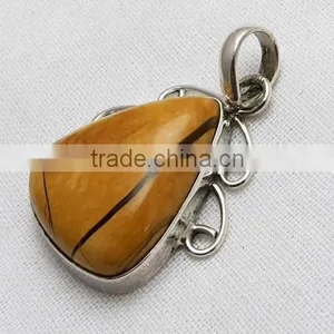Awesome Bezel Setting Pendant, Handmade Silver Jewelry, 925 Sterling Silver Jewelry thumbnail-1