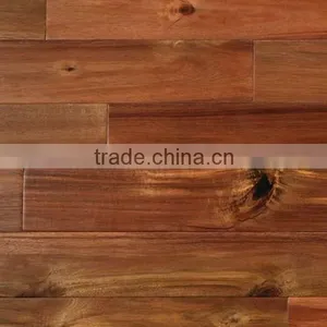 Rustic Bronze Solid Big Leaf Acacia Wooden Flooring thumbnail-1