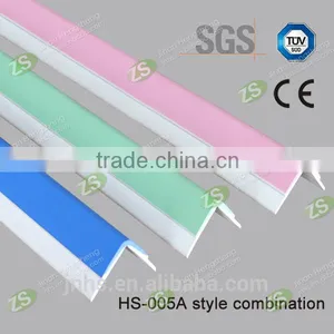 49mm Width L Shape PVC Hospital Wall Corner Guard thumbnail-5