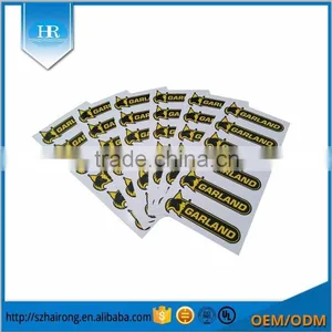 High Quality Customized Printing Strong Self Adhesive Composite Paper Tyre Label Sticker thumbnail-3