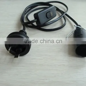 SAA Standard Power Cord With Inline Switch for Lamp of Australia/New Zealand thumbnail-1
