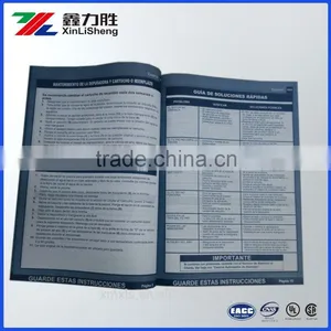Cheapest Simple Custom Printed Quickly Guide Paper Booklets / Easy Set Up Booklet / Brochure / Printing Factory thumbnail-2