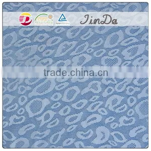 Nylon Spandex Lycra Lace Fabric /Nylon 92 Spandex 8 Lace Fabric For Women Garment thumbnail-2