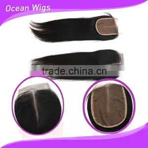 3 Part Natural Part Silk Base Lace Closure thumbnail-4