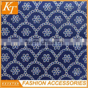 Kavatar Brand New Product in China Embroidery Lace Fabric thumbnail-6