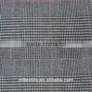 High Quality Plaid Wool Fabric / Worsted Suit Fabric Clothing Fabric thumbnail-2