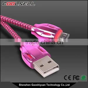Wholesale High Quality Snake Design 2.1A Micro USB Data Sync Charging Cable for Samsung for LG Android USB Cable thumbnail-5