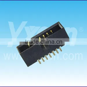 China Supplier Excellent Quality 1.27mm Pitch 180 Degree Box Header Connector thumbnail-3