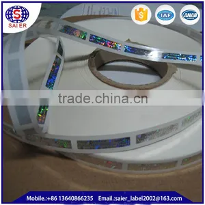 Anti Counterfeiting Hologram Scratch off Labels thumbnail-1