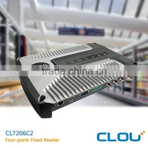 Long Range 15 Meters Rfid Remoto Fixed Reader With 4 TNC Port for Antenna thumbnail-1