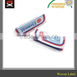 Customized High Density Clothing Woven Label, Ultrosonic Edge Label thumbnail-6