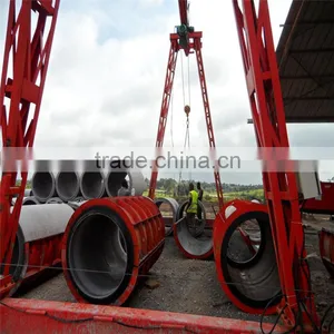 Concrete Drain Pipe Concrete Tubes Form Machine Pipe Making Machine thumbnail-6