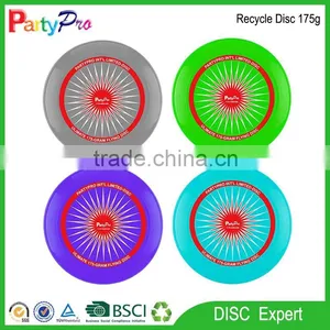 Partypro Turkey Market 2015 BSCI Factory 175g Soft PE Plastic Frisbee Sport Toy Logo Printing Ultimate Frisbee Disc Golf thumbnail-5