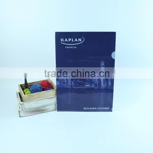 Cheap Price l Shape Folder, Plastic File Folder Cover, Clear Sheet Protector Folder With L Shape Opening for Office Stationery thumbnail-1