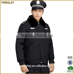 Custom Padded Winter Warm Police Uniform Police Work Wear Uniforms/security Guard and Police Wear thumbnail-3