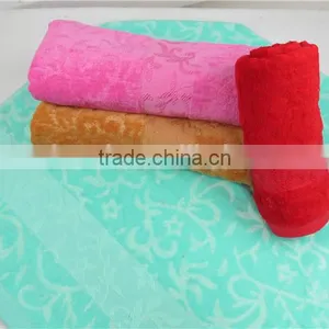 Cotton Bath Towel Good Quality Jacquard Velvet thumbnail-1