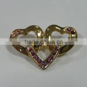 Fashion Heart Shaped Brooch thumbnail-1