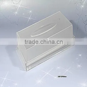 Geace Design Acrylic Car Tissue Box Holder With Good Quality thumbnail-3
