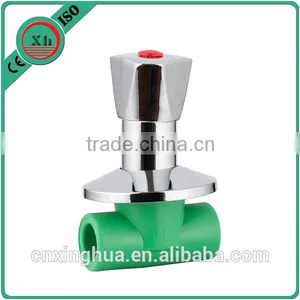 2016 Newest Competitive Price Ppr Stop Valve With Brass for Stopping Water Flow , Ppr and Brass Stop Valve thumbnail-4