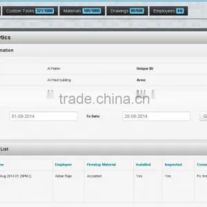 Asset Project Site Firestop Management System Global Tracking System With Real Time Mobile App Interface Module thumbnail-3