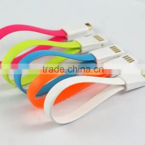 Gift Accessories Univesal Flat Short Micro Magnetic Cable USB Charging Sync Cable thumbnail-5