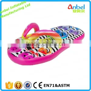 Emoji Float Inflatable Flip Flop Float Inflatable Thong for Water Fun thumbnail-1