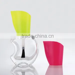 Fashionable Apple Shape Nail Polish Glass Bottle thumbnail-2