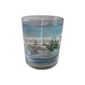 Decorative Champagne Gel Candles Manufacture in China thumbnail-4
