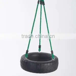 Tire Swing With Ropes for Kids thumbnail-1