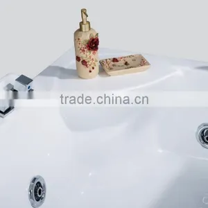 SUNZOOM UPC/cUPC Certified ce Massage Bathtub, Air Jet Bathtub, Perfect Whirlpool Bathtub thumbnail-3