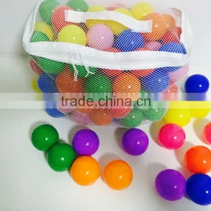 55mm Commercial Grade Colorful Crushproof Plastic Soft Ocean Ball Children Play Pit Ball For Baby Kid Toy Swim Pool Tent thumbnail-1