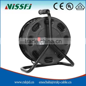 Hand Wound Retractable Ethernet Cable Reel thumbnail-3