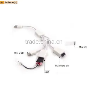Multi-funcation HUB With Iphone Cable thumbnail-1