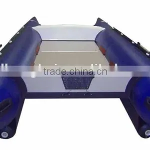 (CE) Pvc Red12ft Inflatable Catamaran Boat High Speed Boat for Sale thumbnail-2