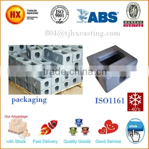 SCW49 Steel ISO 1161 Corner Casting thumbnail-1