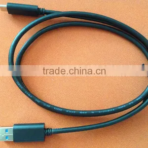Black Usb 3.1 c to am Cable thumbnail-2
