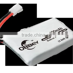 High Quality High Discharge Rate 3.7v 1S 500mah Lipo Battery for the Racer Quadcopter thumbnail-2