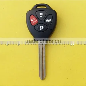 Promotion 3+1 Buttons Remote Key Blankn Cover Fob Case for Toyota Camry thumbnail-2