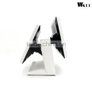 Cheap Price 15 Inch Flat Panel Touch POS System/Dual Screen Pos Machine thumbnail-3