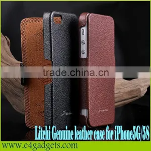 Excellent Quality Horizontal Litchi Texture Cowhide Flip Leather Case for Iphone 5 Case,cases for Iphone 5 Case thumbnail-1