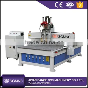 Cabinet Door Cutting Carving Machine Two Spindle Wood Cnc Router thumbnail-2