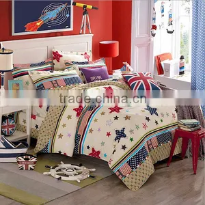 2015 Hot Sales High Quality Handmade Chinese 100% Pure Cotton Bedding Set/fitted Sheet thumbnail-5