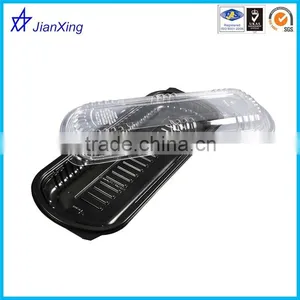 Disposable Plastic Clamshell Hot Dog Food Container Packaging thumbnail-2
